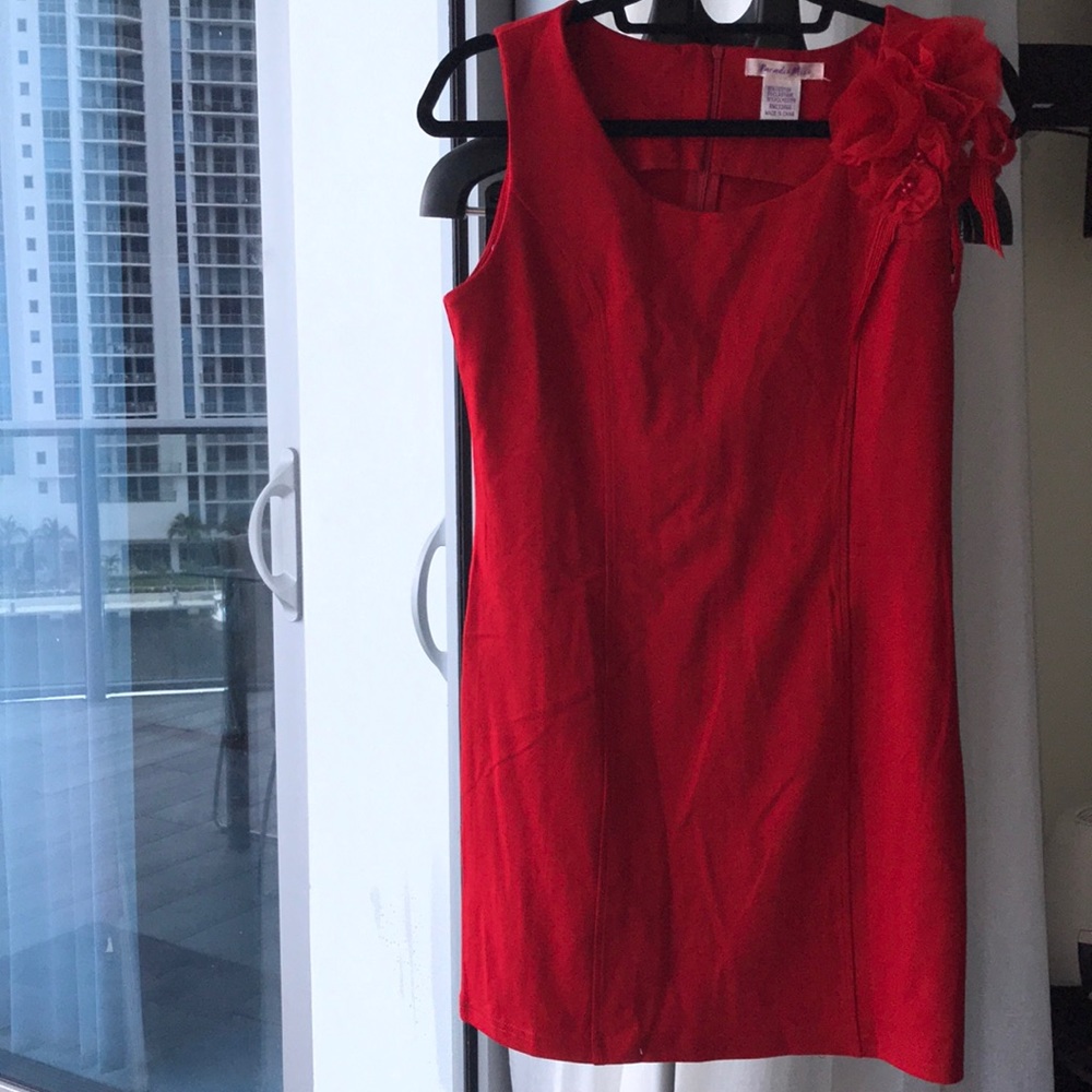 Red dress